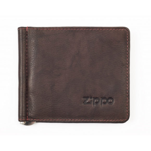 2005126 Δερμάτινο πορτοφόλι με κλιπ